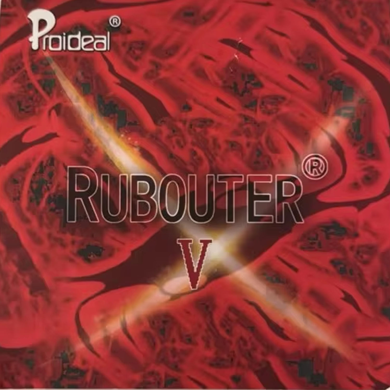 Table Tennis Pro - Proideal RUBOUTER V Grade D Rohgummi
