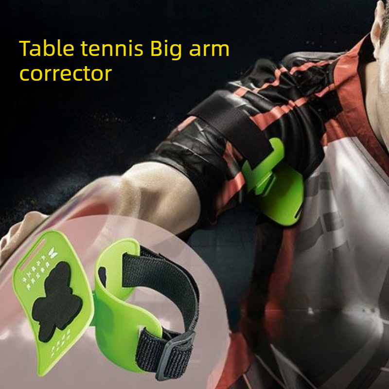 Table Tennis Hub - Tragbarer Tischtennis-Armtrainer, Rutschfester Anfänger-Armkorrektor, Langlebiger Balltrainer,
