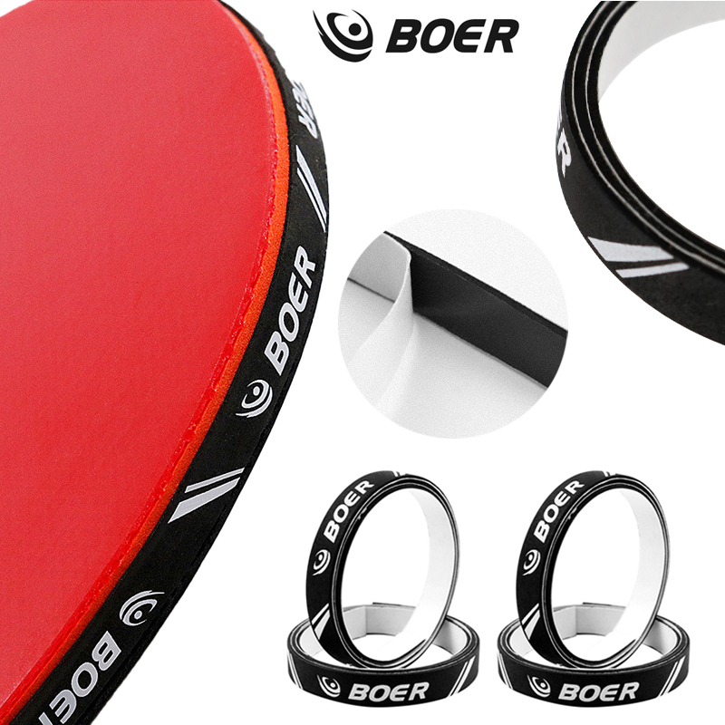 Table Tennis Grip Tape - Selbstklebendes Schwamm-Kantenschutzband für Tischtennisschläger, verdickter, stoßfester,