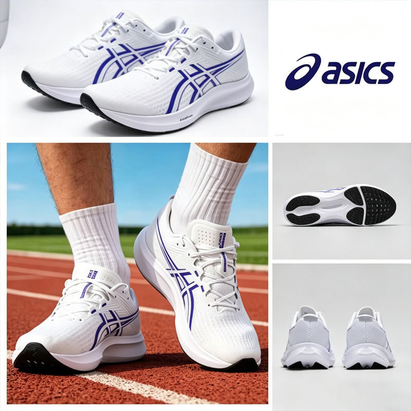 Table Tennis Shoes Asics - Asics Herren-Laufschuhe mit mittelhohem Schaft, atmungsaktiv,