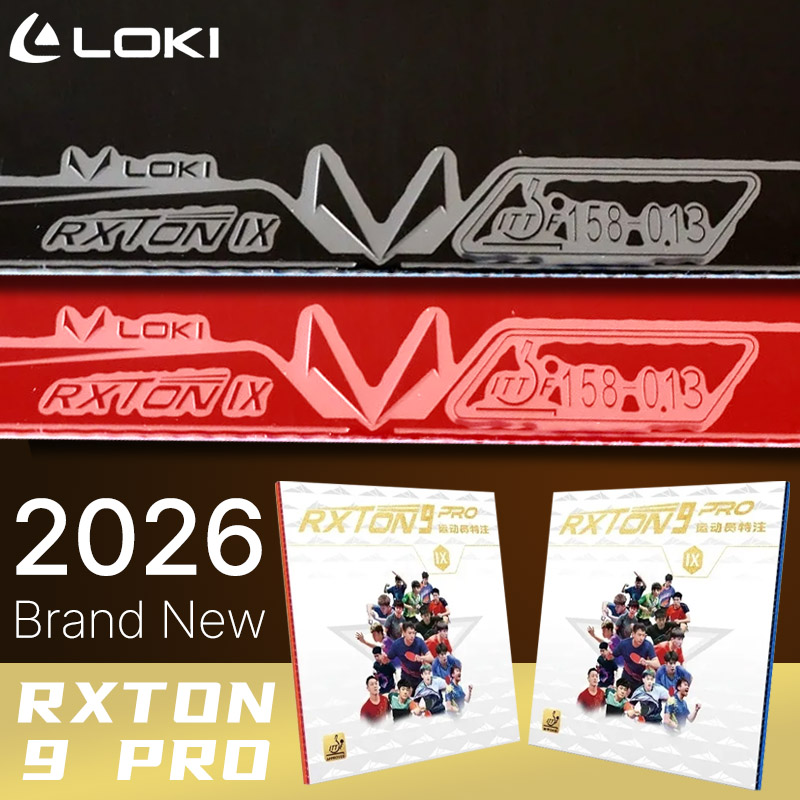 Table Tennis Pro - LOKI RXTON 9 PRO Tischtennisbelag Speziell