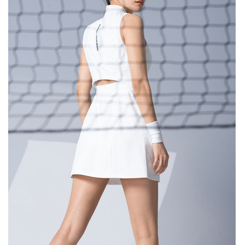 Weiße lässige Sport kleid Frau – Table Tennis Jacket Bewertung und Preis