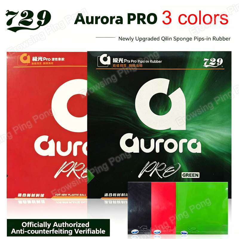 729 AURORA PRO Tischtennisbela – Table Tennis Pro Bewertung und Preis