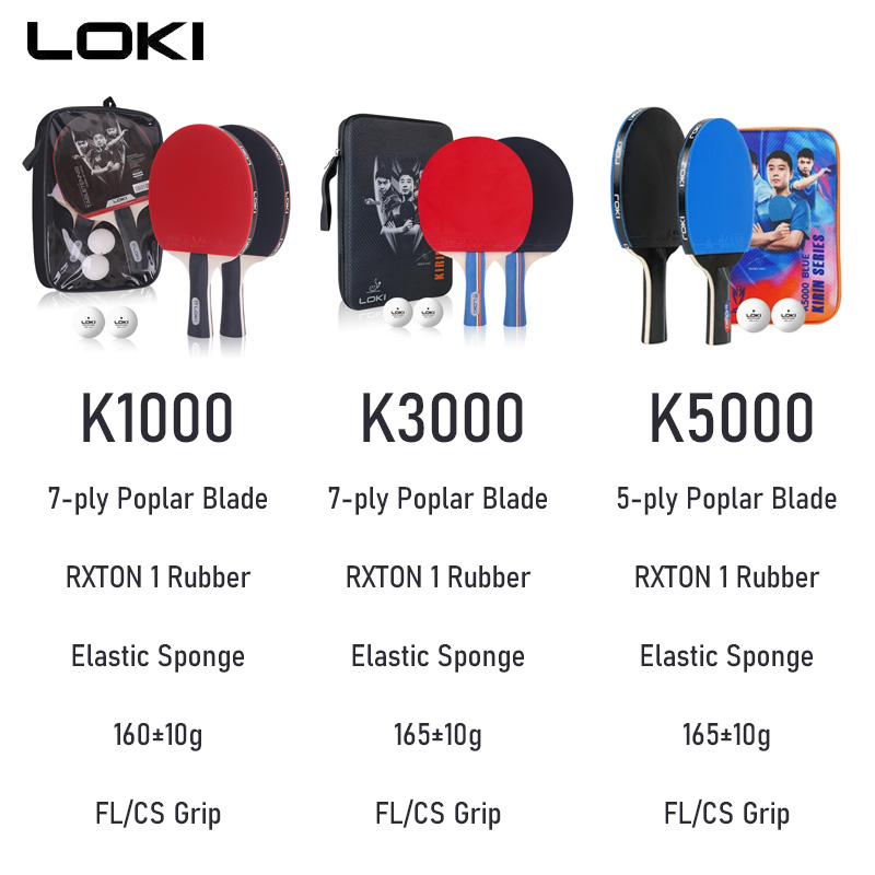 LOKI K1000 K3000 K5000 Tischte – Table Tennis Touch Bewertung und Preis