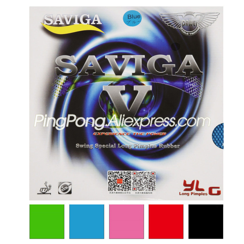 Bunte DAWEI SAVIGA V Pips-lang – Table Tennis Review Bewertung und Preis
