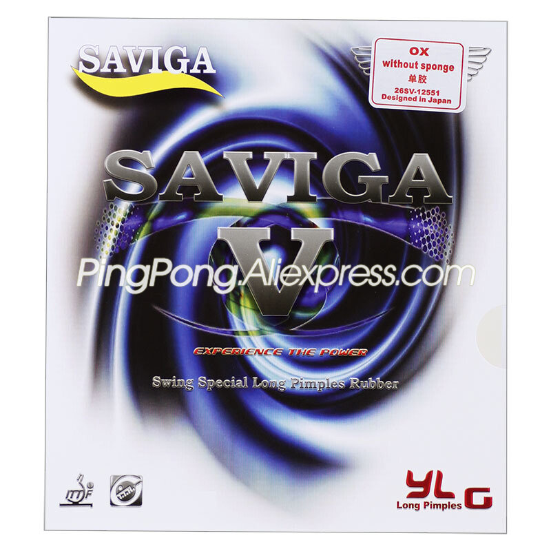 Bunte DAWEI SAVIGA V Pips-lang – Table Tennis Review Bewertung und Preis